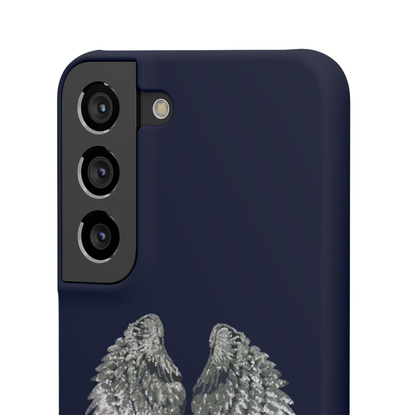 Navy Angel Wings Case