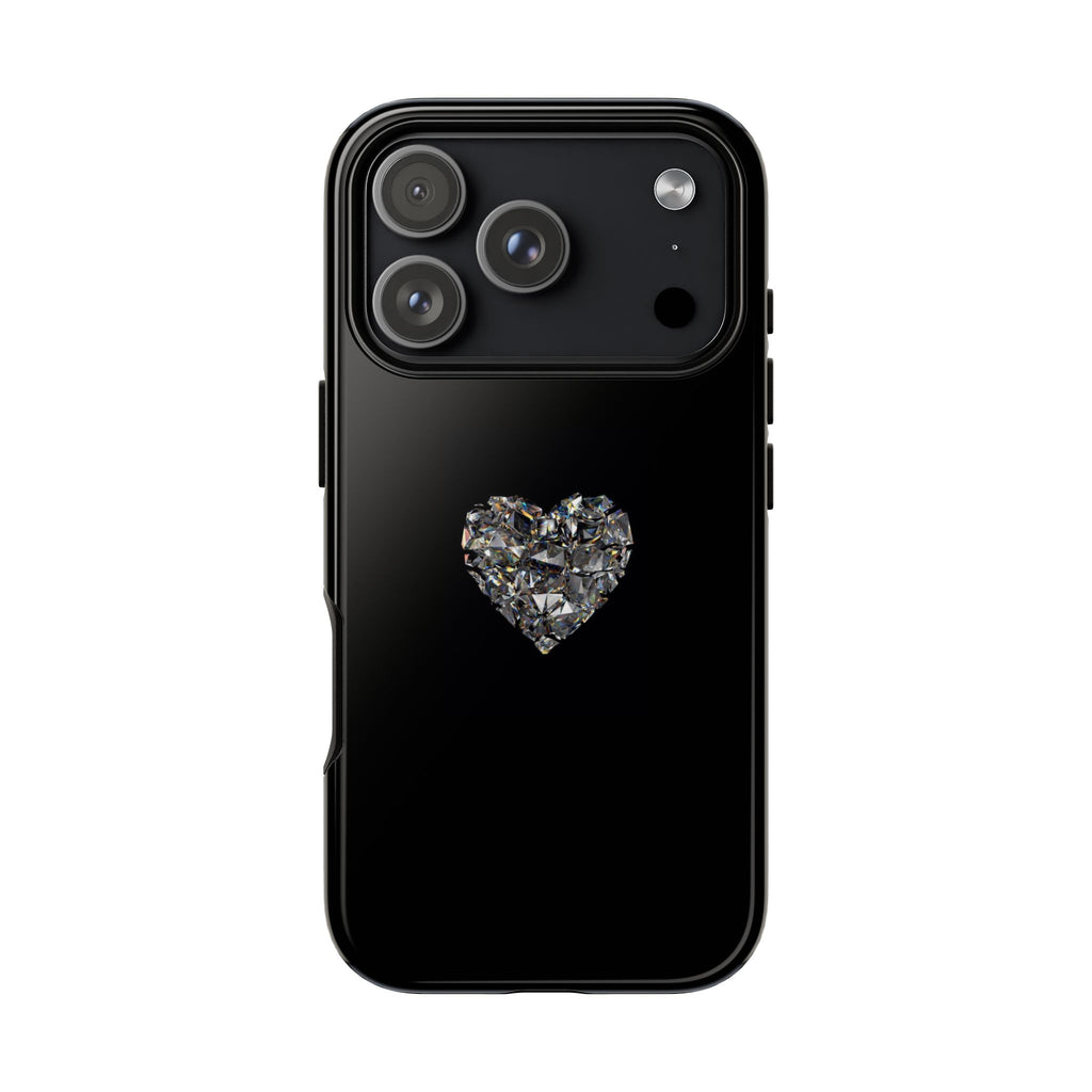 Crystal Heart Phone Case