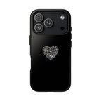 Crystal Heart Phone Case