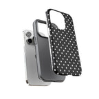 Black Polka Dot Phone Case