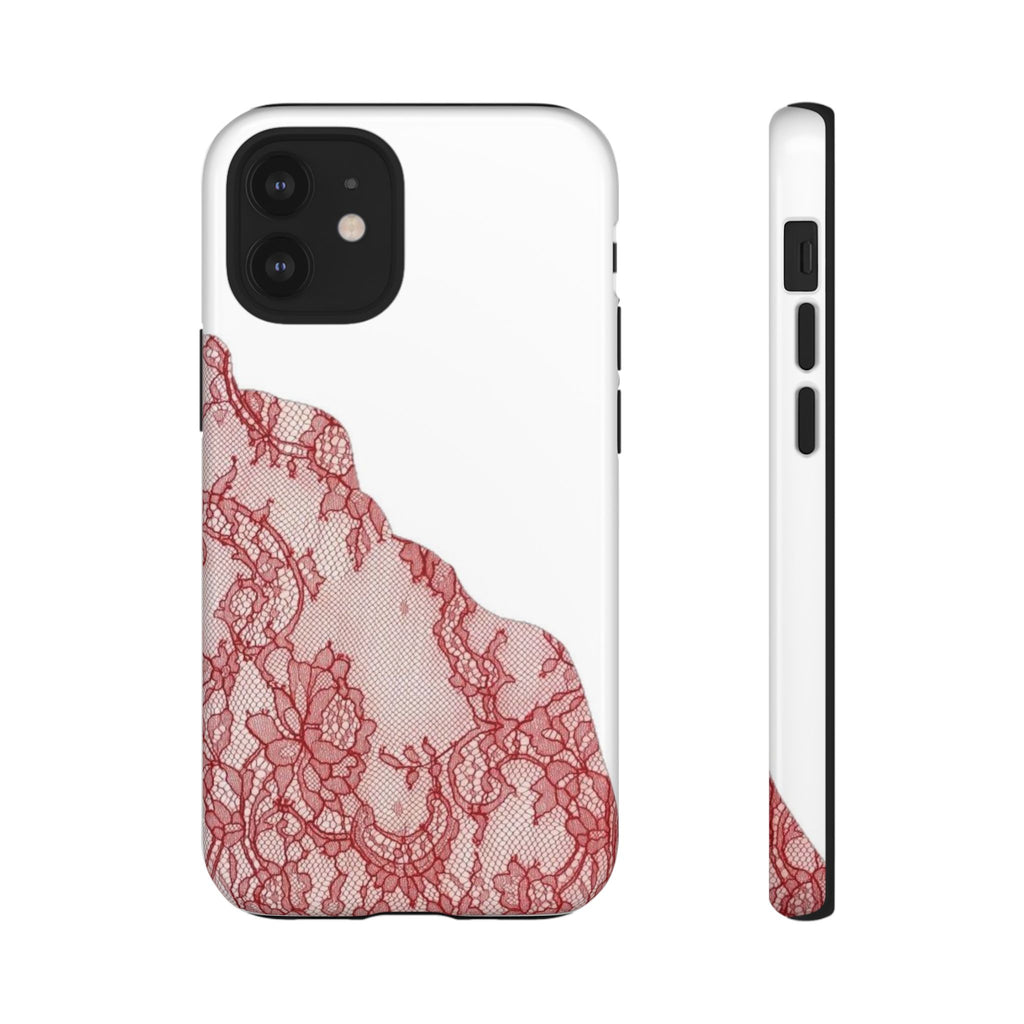 Red Lace Phone Case