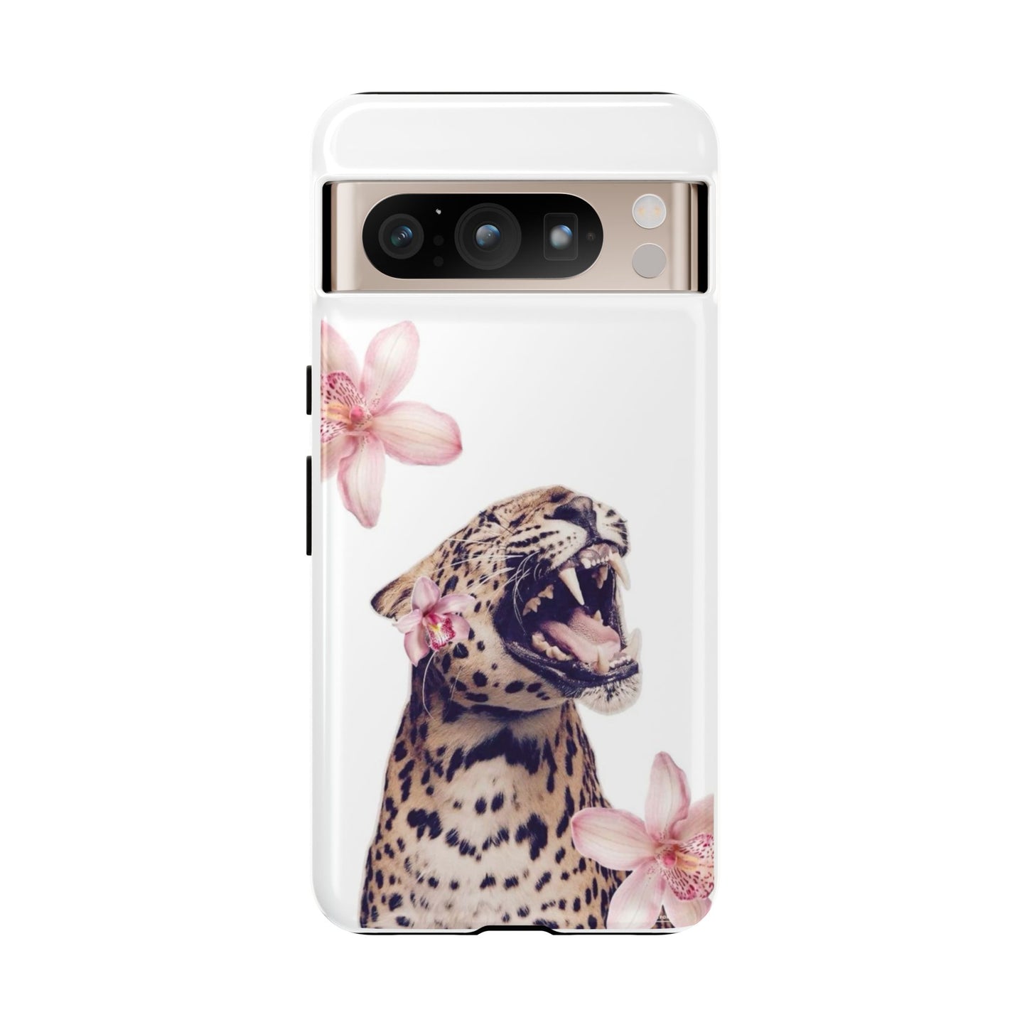 Leopard Blossom Tough Case