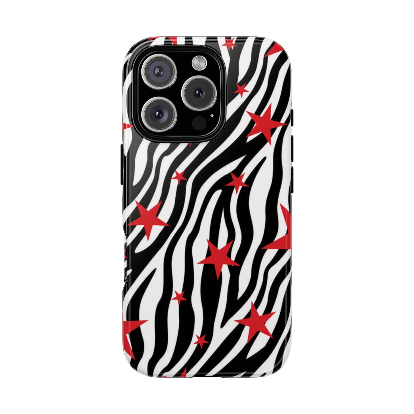 Zebra Red Stripes Tough Case