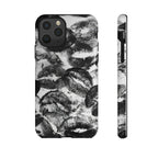 Black and Kiss Design Phone Case