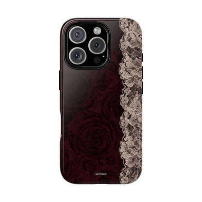 Burgundy Rose Tough Case