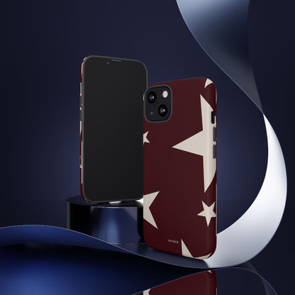 Burgundy Stars Tough Case