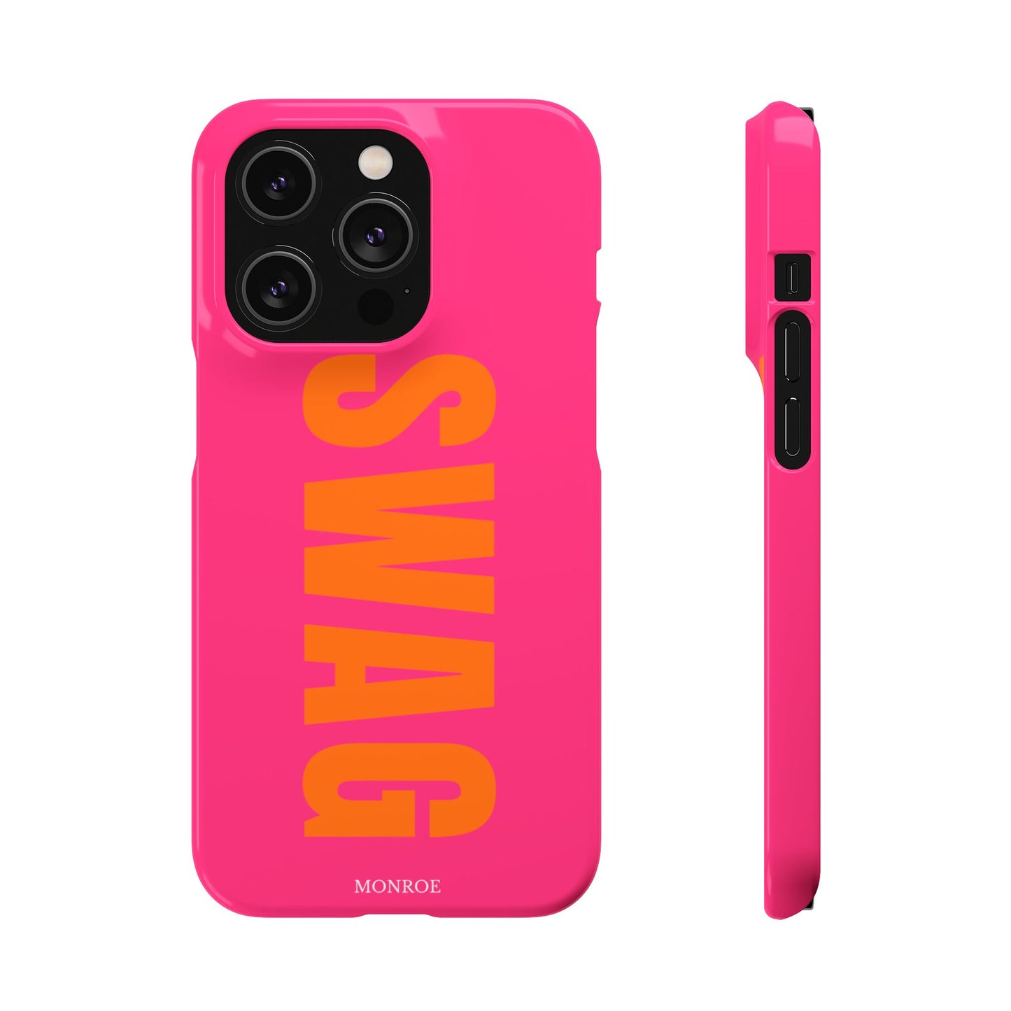 Bold Pink "SWAG" Case