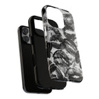 Black and Kiss Design Phone Case