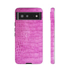 Purple Croc Phone Case