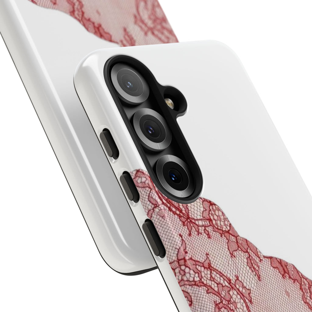 Red Lace Phone Case