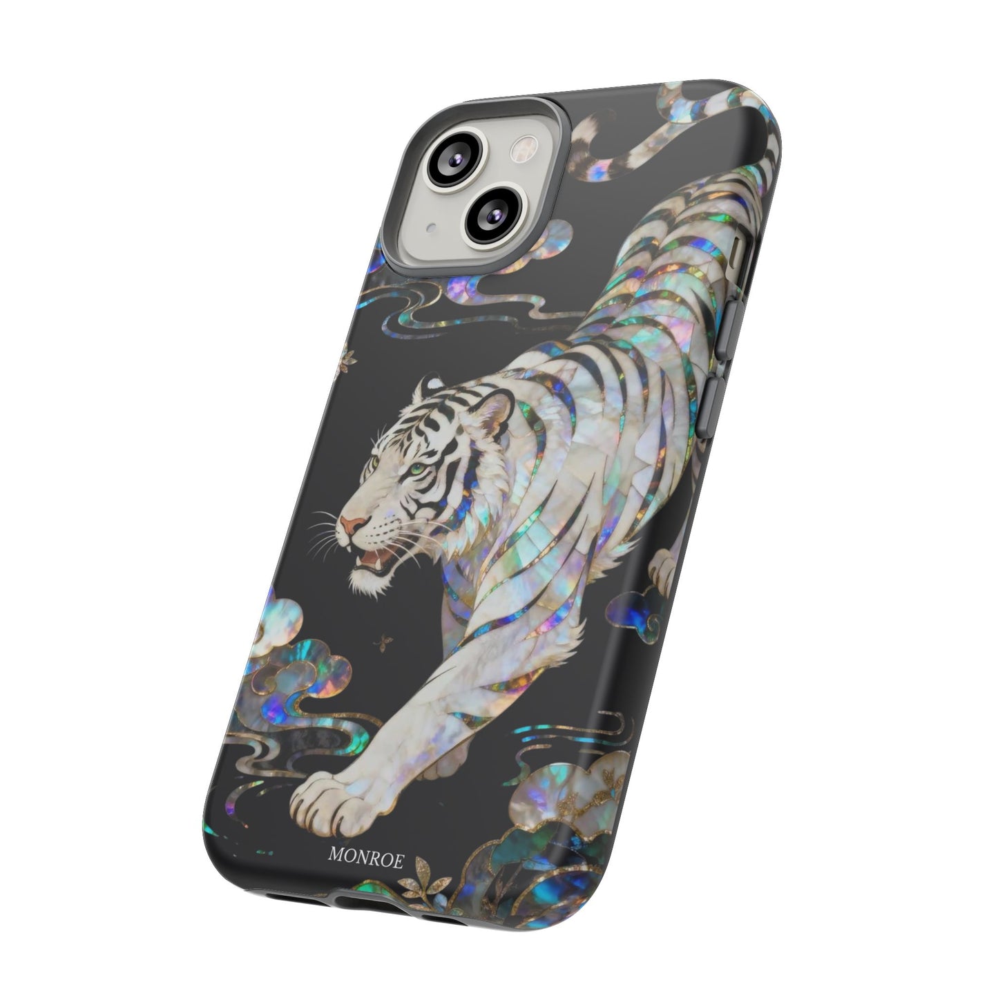Iridescent White Tiger Tough Case