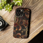 Floral Cross Pattern Tough Case