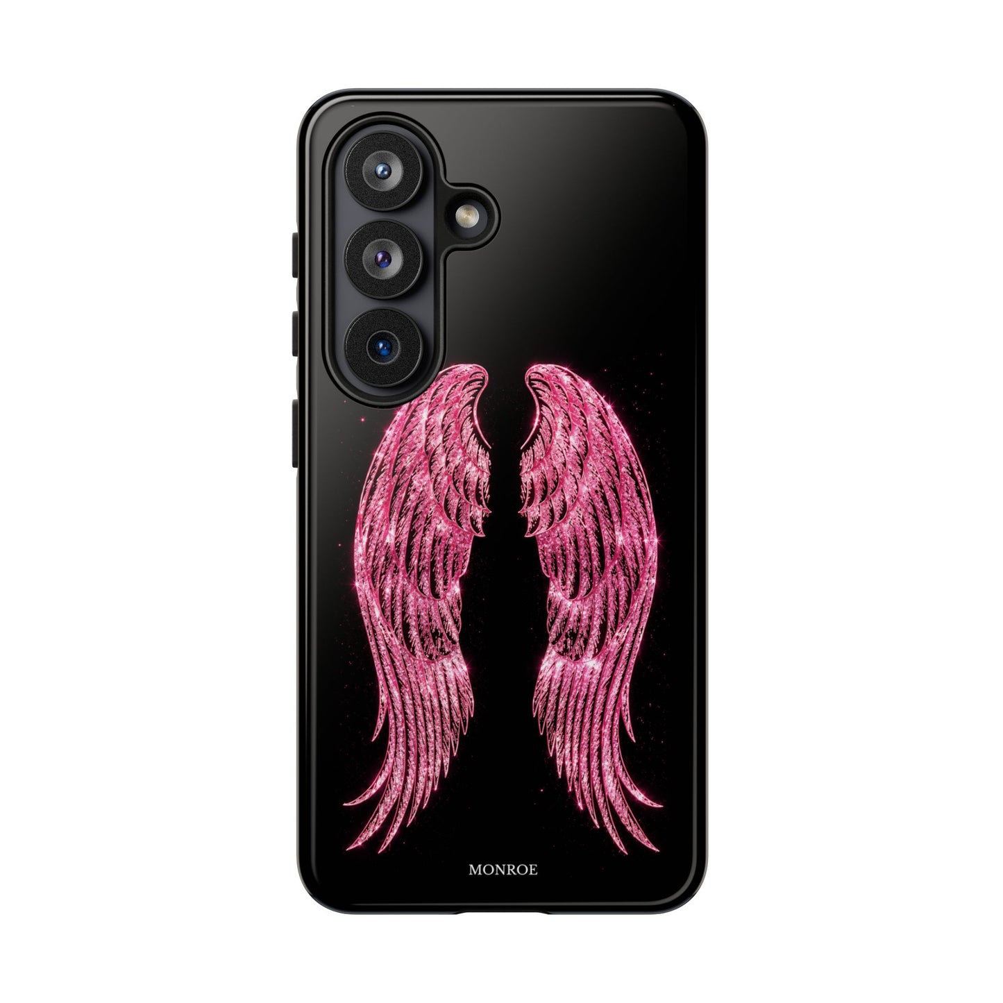 Pink Glitter Angel Tough Case
