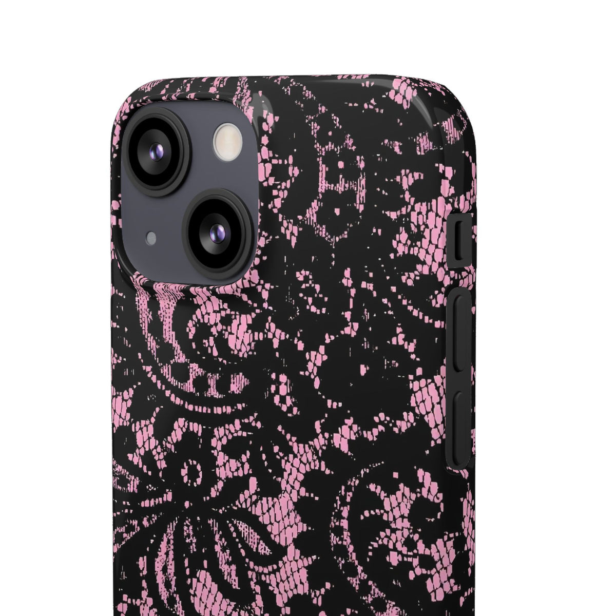 Pink Lace Pattern Case