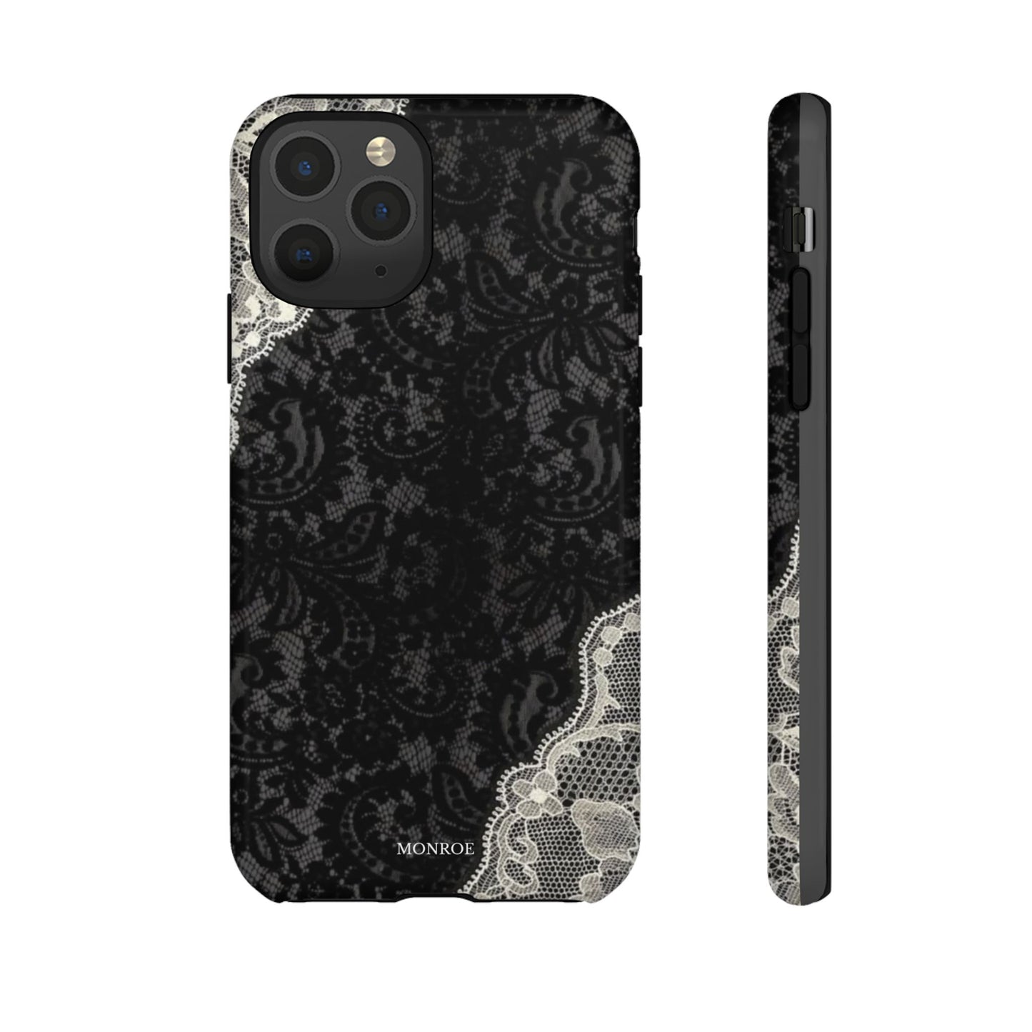 Black & White Edged Tough Case