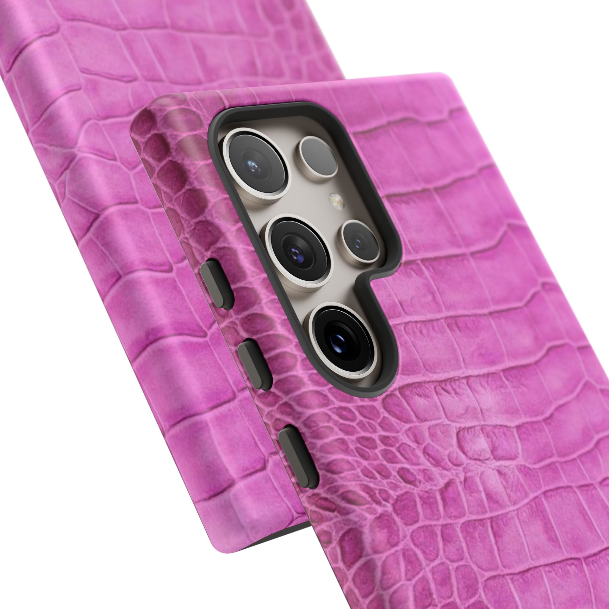 Purple Croc Phone Case