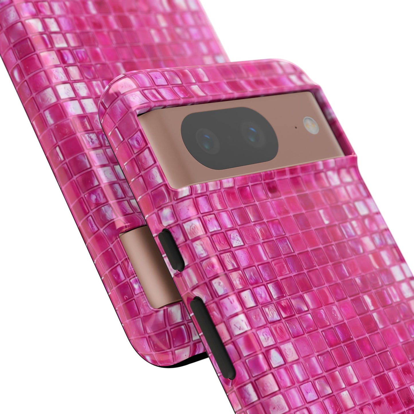 Hot Pink Mosaic Tough Case