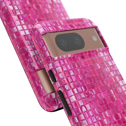 Hot Pink Mosaic Tough Case