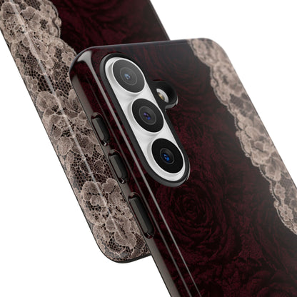 Burgundy Rose Tough Case