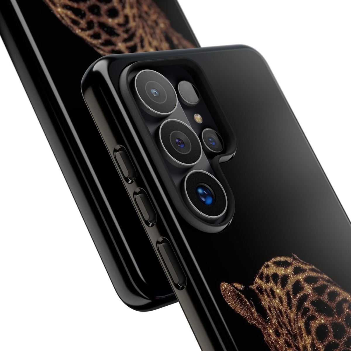 Leopard Back Tough Phone Case