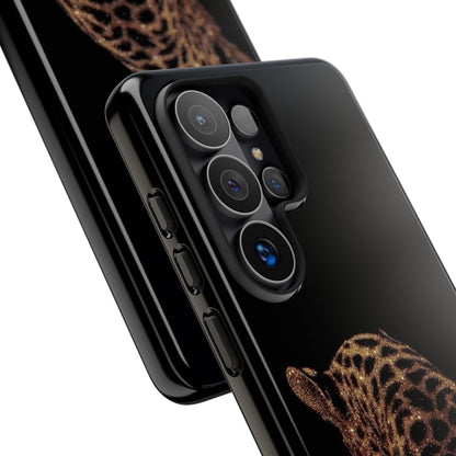 Leopard Back Tough Phone Case