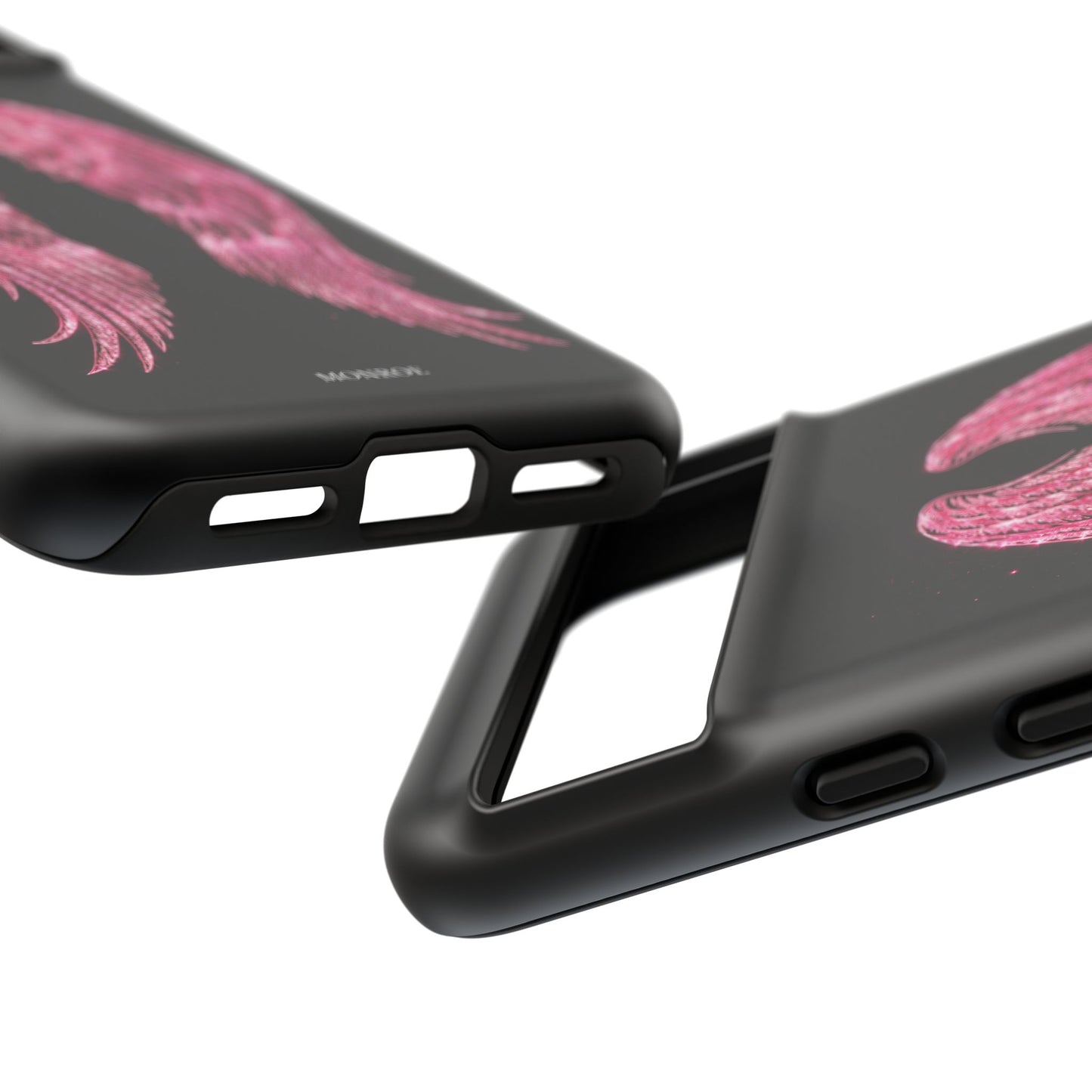 Pink Glitter Angel Tough Case