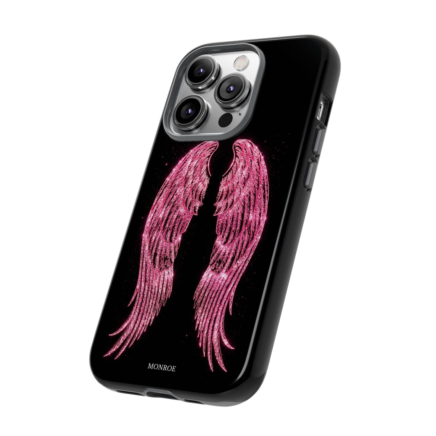 Pink Glitter Angel Tough Case