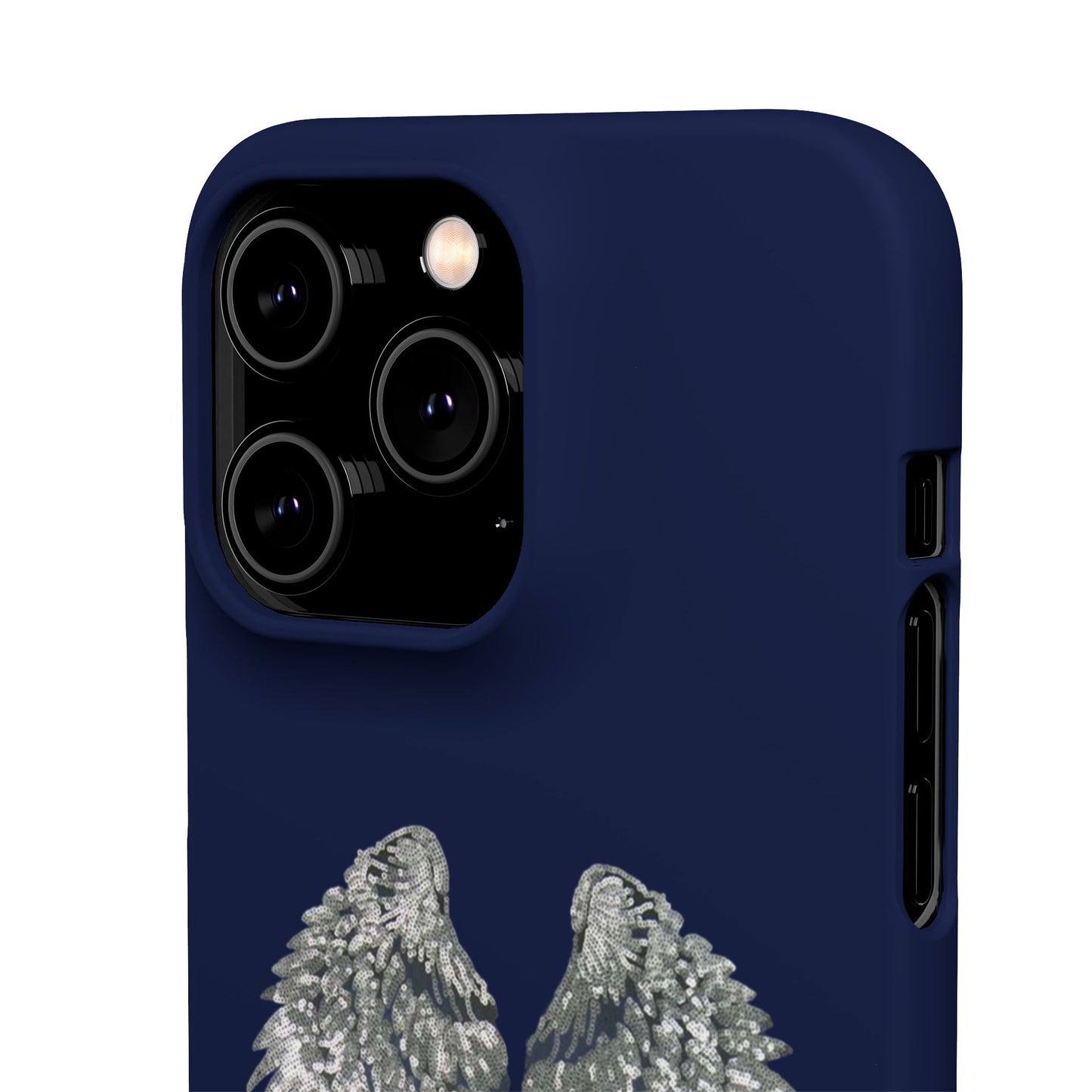 Navy Angel Wings Case