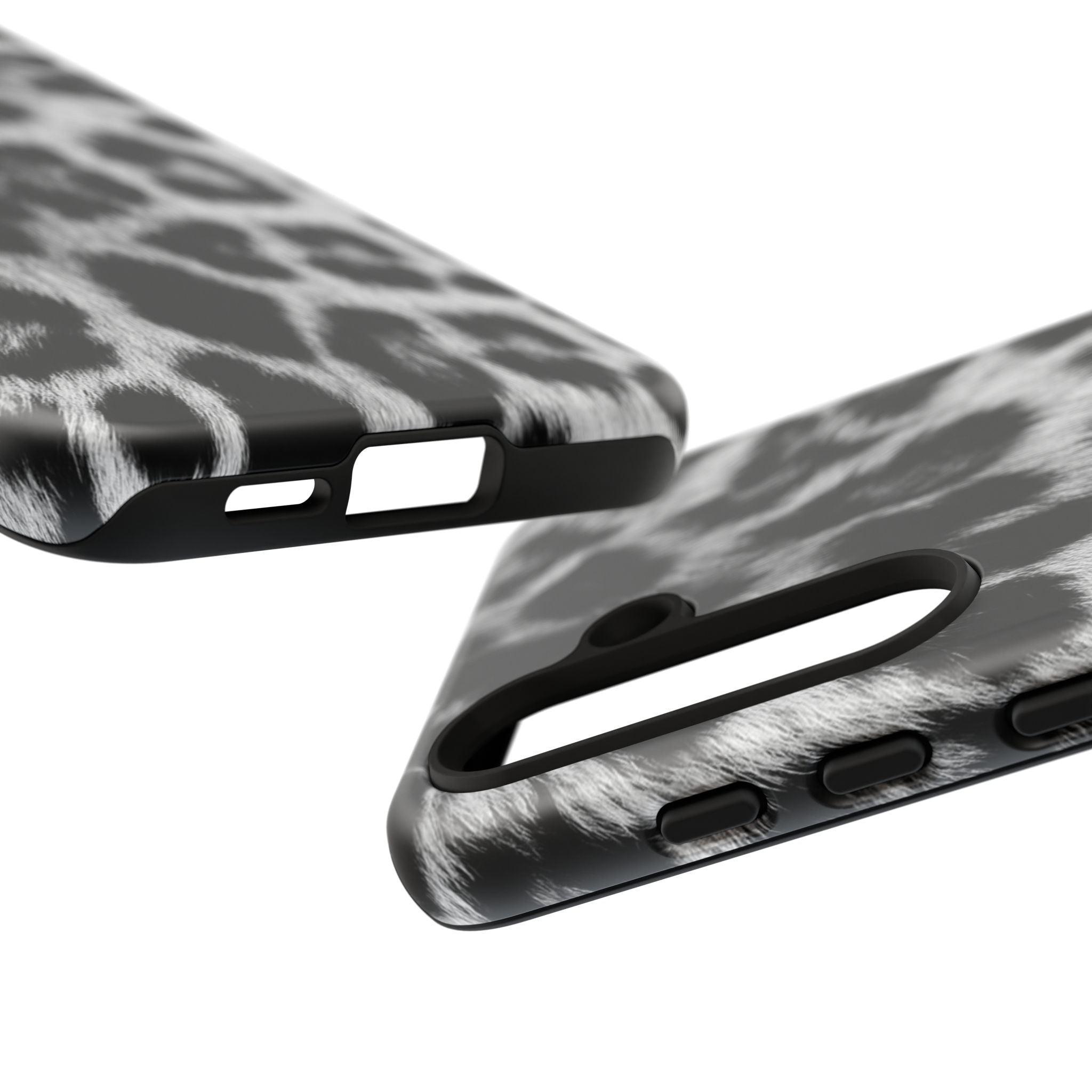 B&W Leopard Phone Case