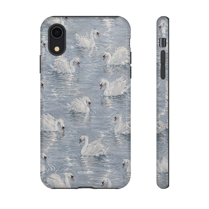 Swan Pattern Tough Case