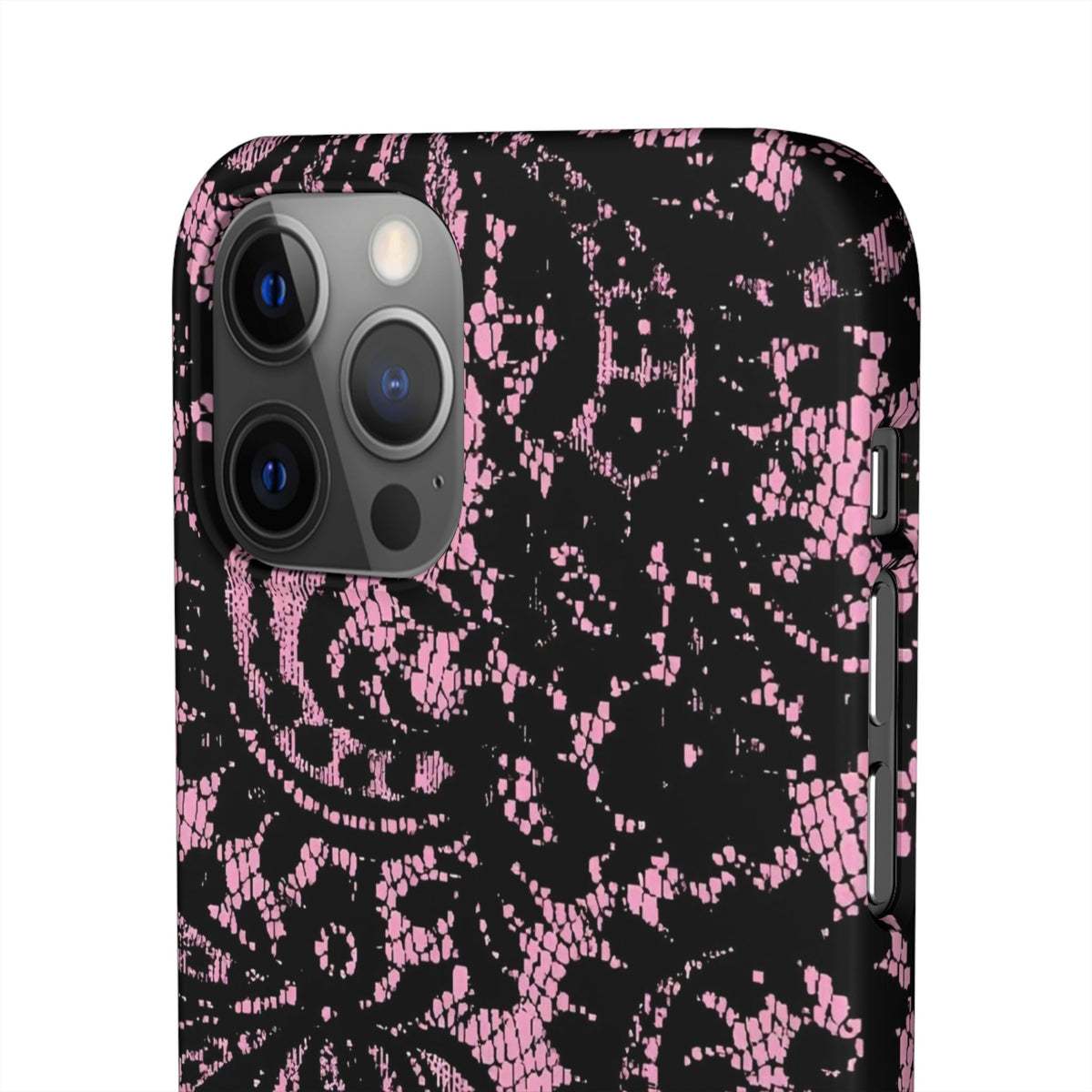 Pink Lace Pattern Case