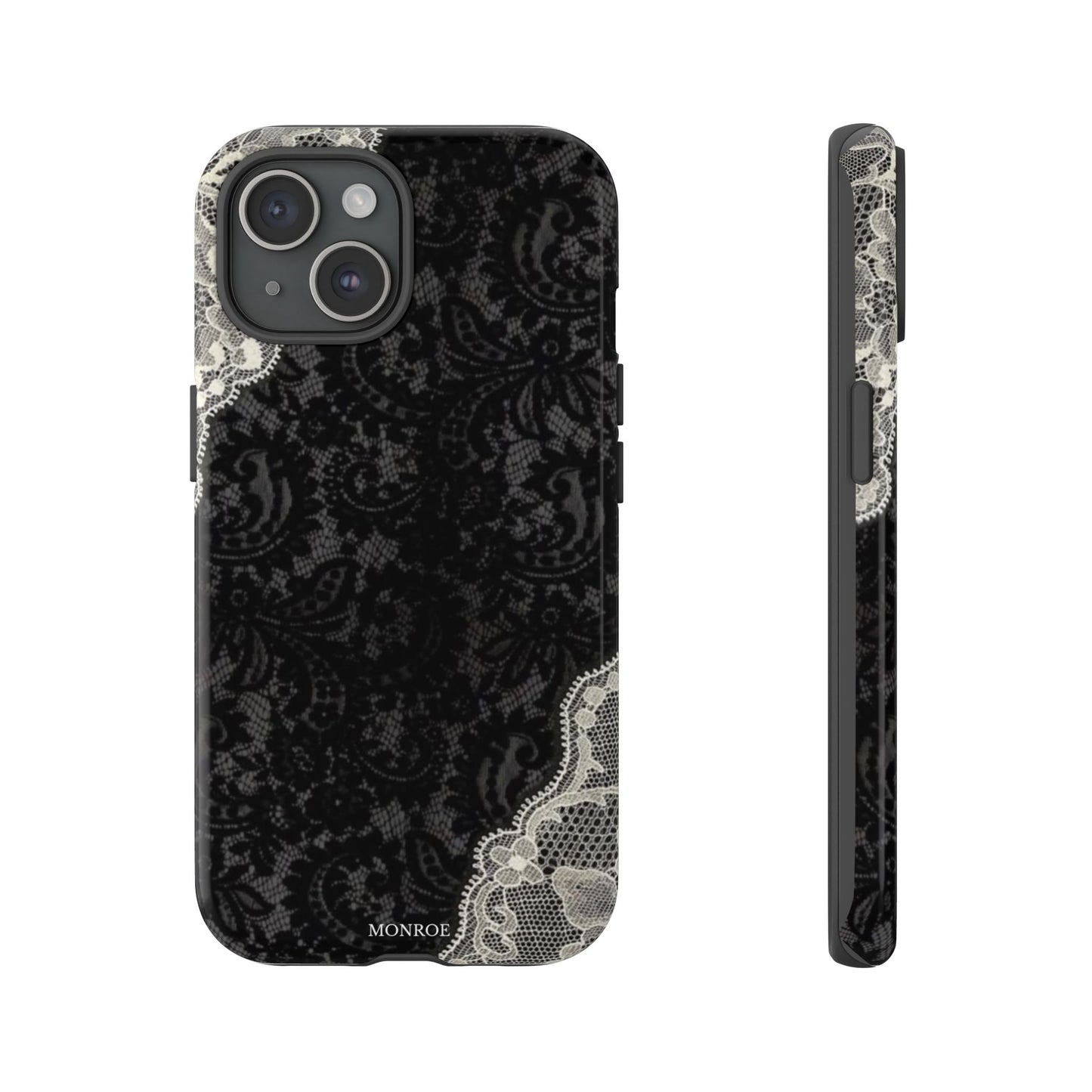 Black & White Edged Tough Case