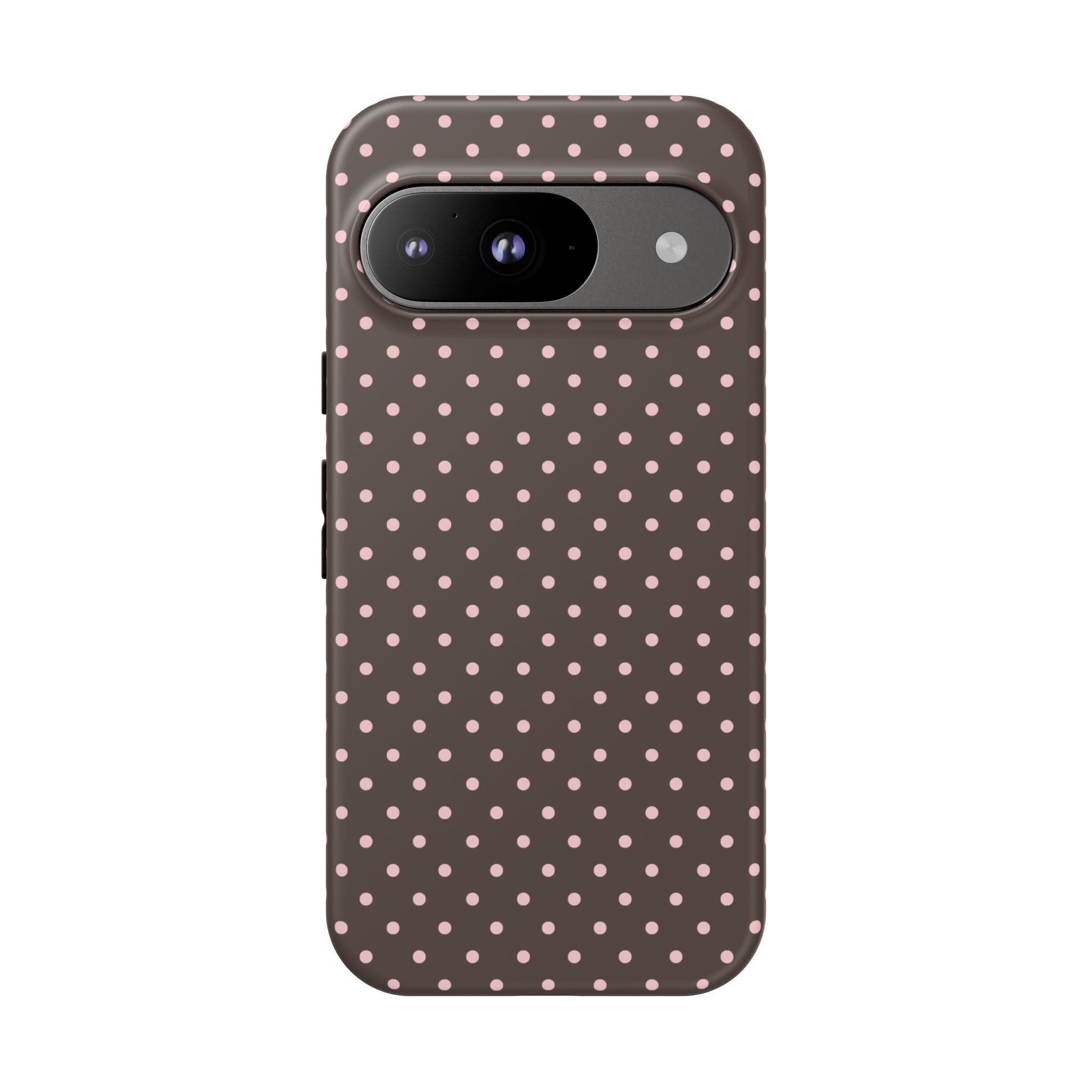 Brown Polka Phone Case