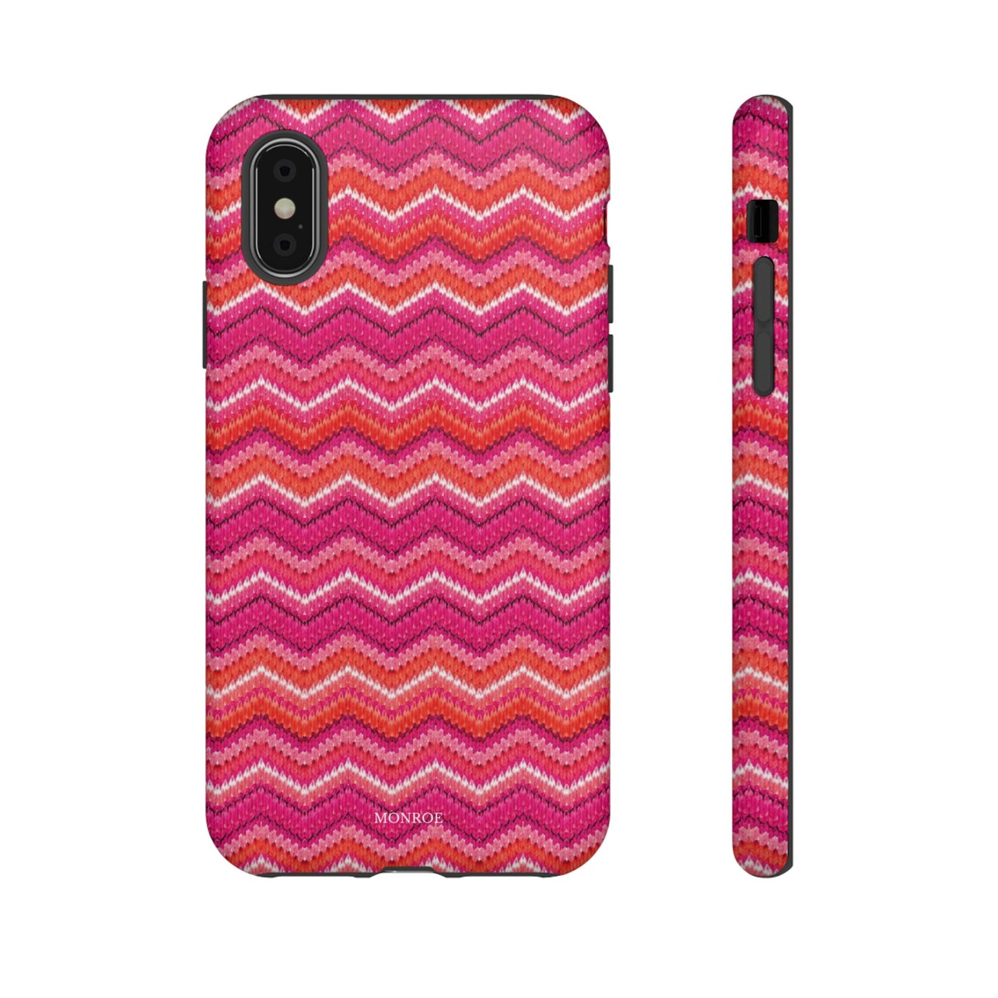 Pink Zigzag Tough Case