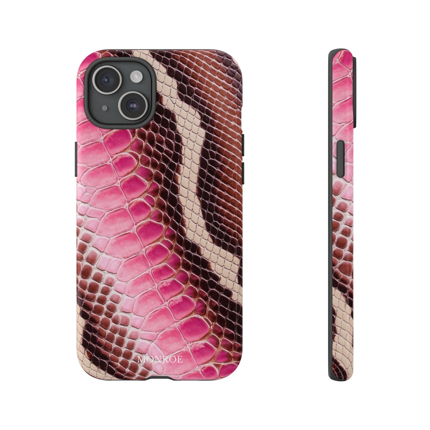 Snake Skin Print Tough Case