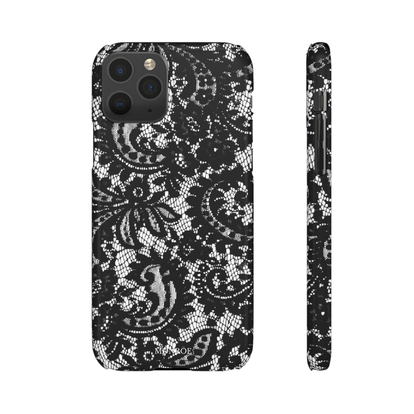 Black Lace Elegant Pattern Case