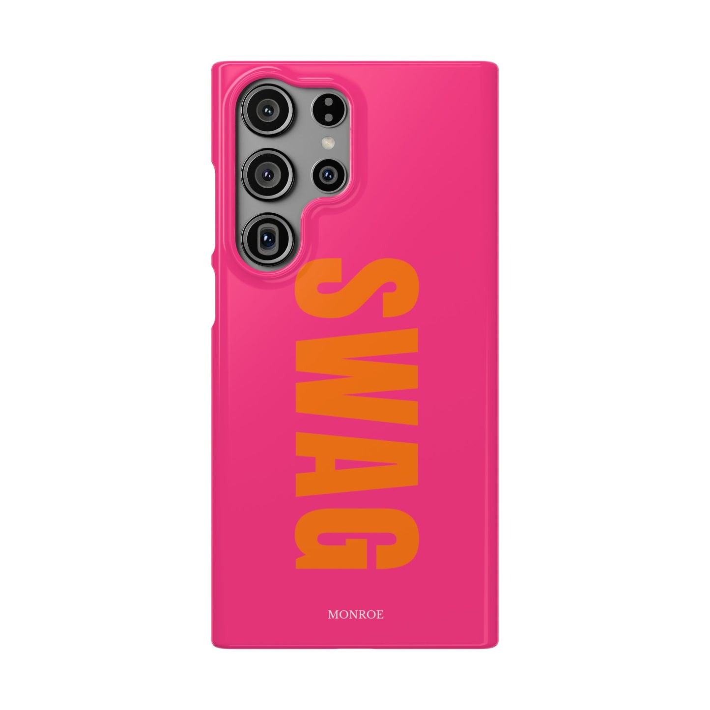 Bold Pink "SWAG" Case