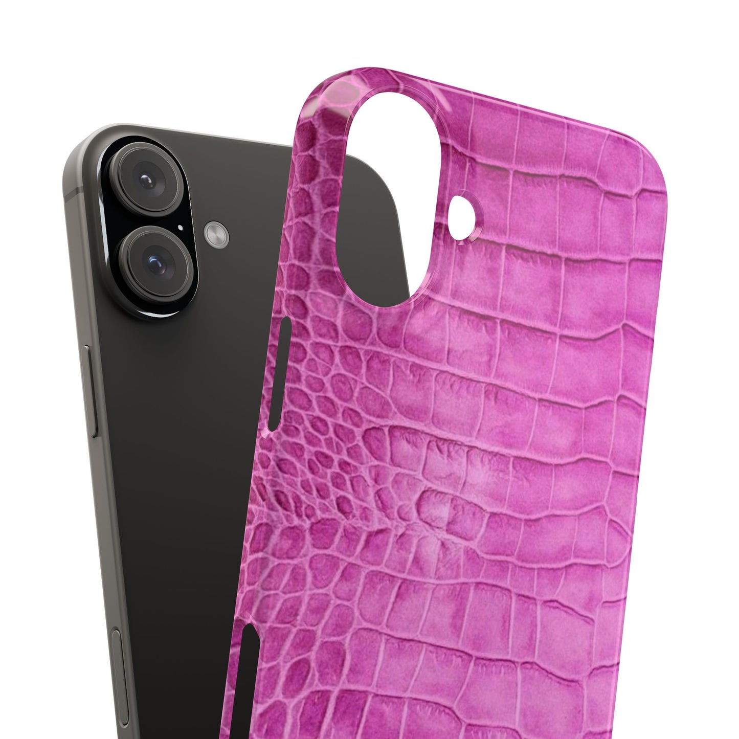 Purple Croc Case