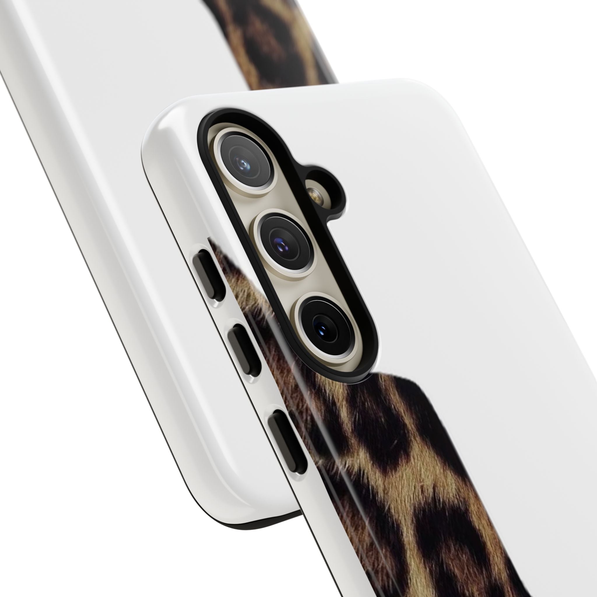 Half Cheetah Print Phone Case