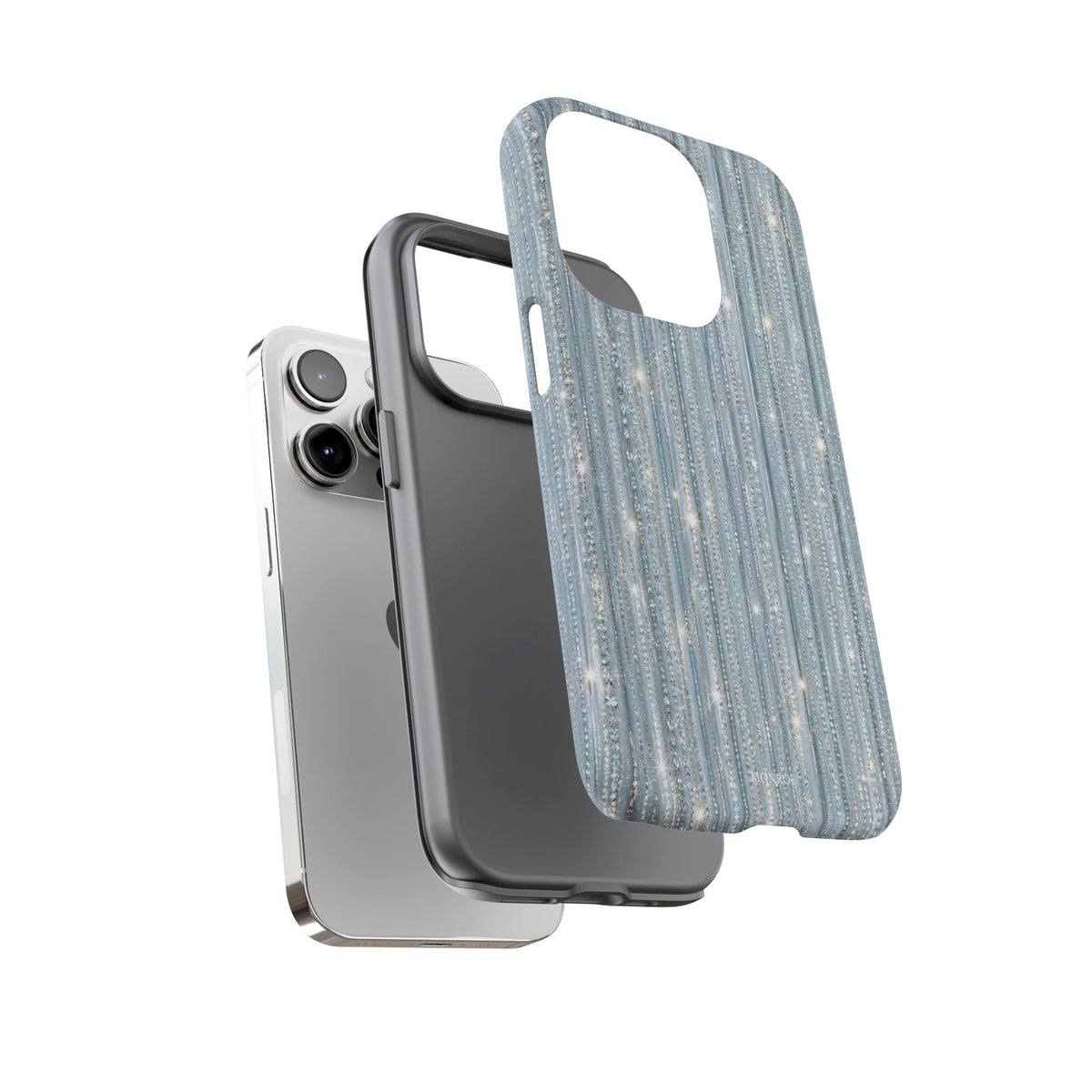 Sparkling Glacier Silver Tough Case