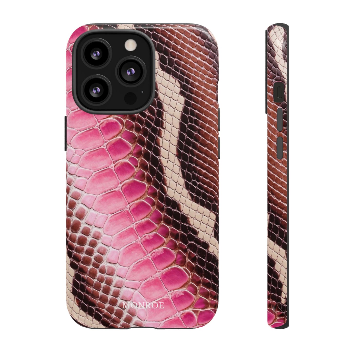 Snake Skin Print Tough Case
