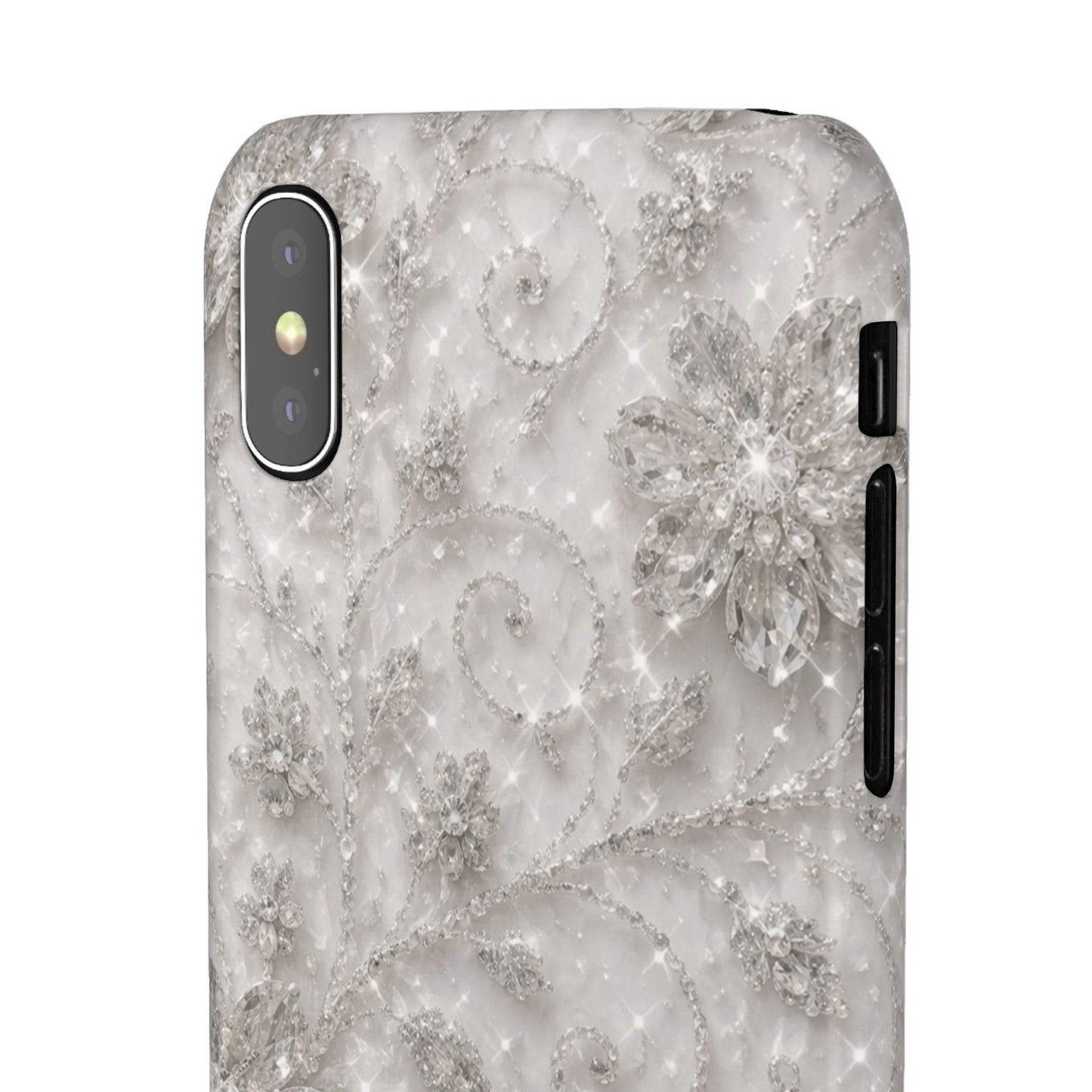 Glittery Floral Case