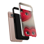 3D Hearts Phone Case