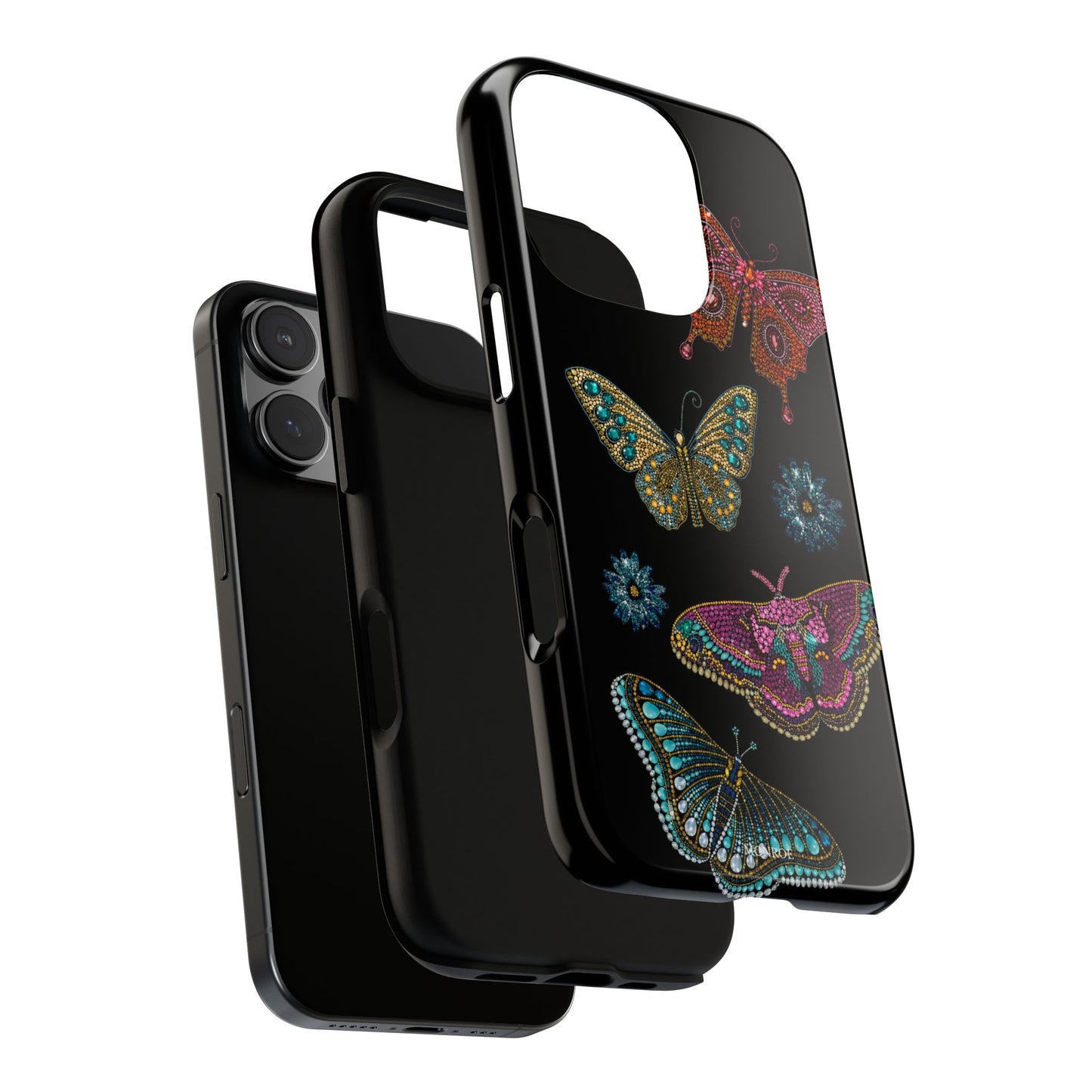 Butterfly Beaded Tough Case