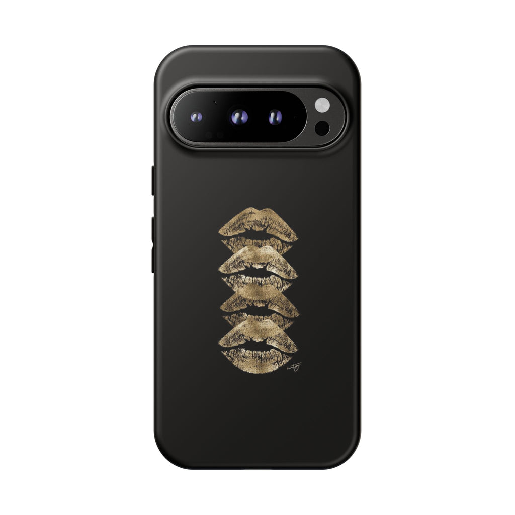 Golden Lipstick Phone Case