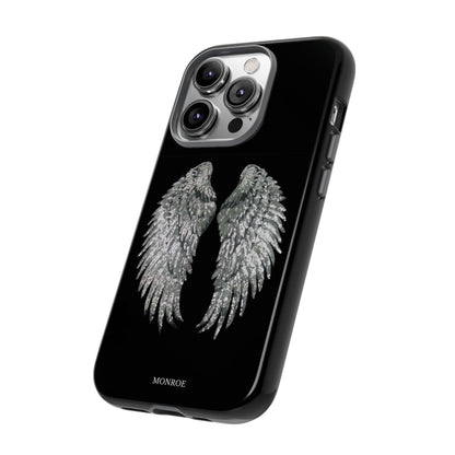 Silver Wings Black Tough Case