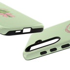 ‘Feeling Lucky' Clover Bouquet Tough Phone Case