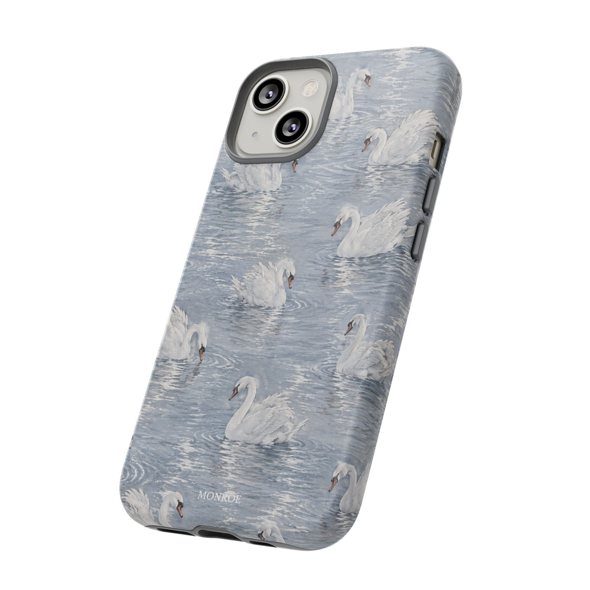 Swan Pattern Tough Case