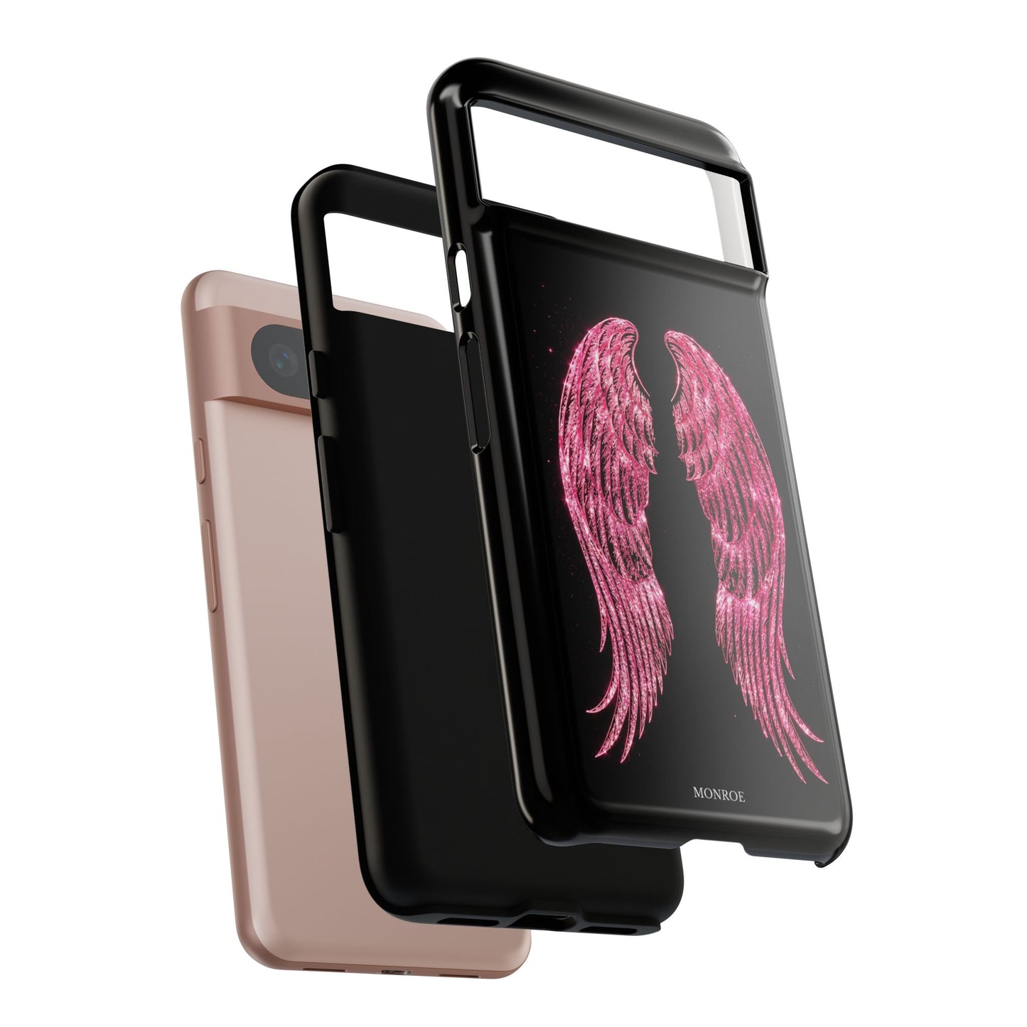 Pink Glitter Angel Tough Case