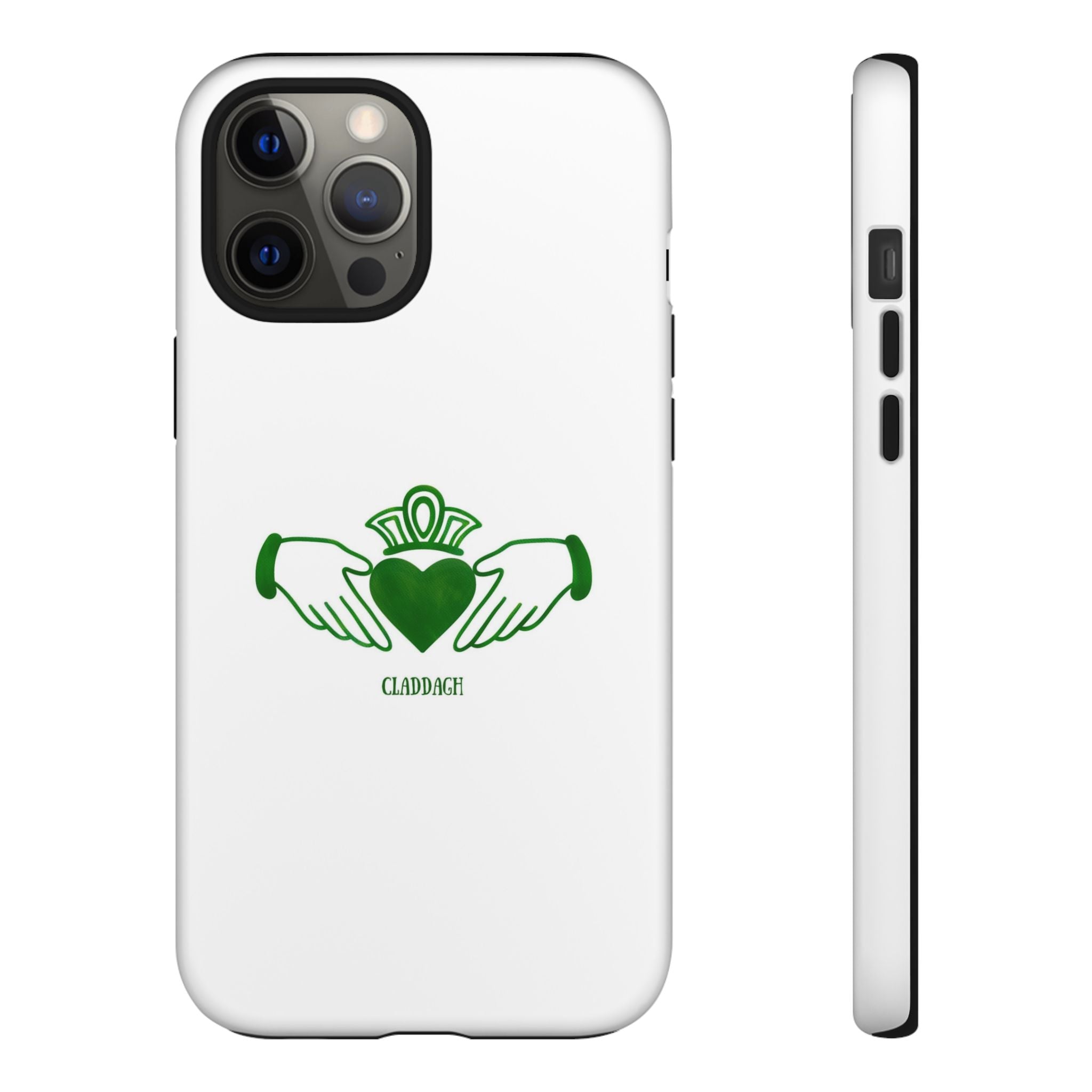 Irish Claddagh Symbol Green Tough Case